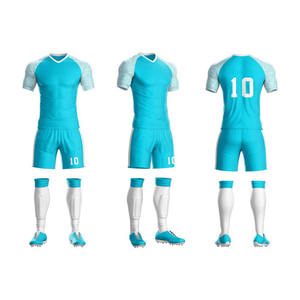 Uniforme de equipo transpirable para hombre, ropa de fútbol, camiseta y pantalones cortos, diseñado para entrenamiento y juego de alto rendimiento - Product Image 6