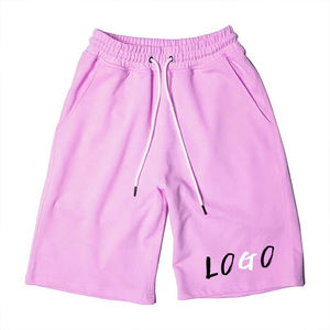 Shorts pour hommes à quantité minimale de commande bas, shorts d'été pour hommes de haute qualité en coton de haute qualité respirant et fermeture à cordon taille moyenne - Product Image 6