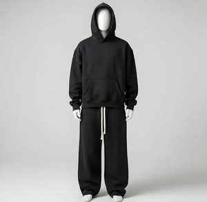 Chándal de Invierno Personalizado para Hombre, con Capucha, 100% Algodón, Ropa Casual de Moda con Impresión de Logotipo Personalizado, Talla Adulto - Product Image 1