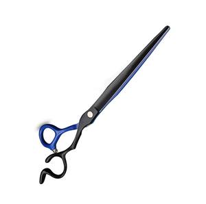 Venta al por mayor Tijeras para el cuidado del cabello Hoja recta afilada Color negro y azul Acero inoxidable Tijeras para el cuidado de mascotas Herramientas de belleza - Product Image 1