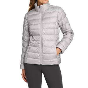 Veste d'hiver matelassée haute performance pour femme, fermeture éclair, imperméable, écologique, respirante, design personnalisé, service OEM, vente en gros, pas cher - Product Image 1