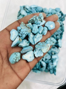 ราคาขายส่ง หินกรวดธรรมชาติ เกรด AAA คริสตัลเทอร์ควอยซ์ หินควอตซ์ขัดเงา หินประดับอัญมณี รับสั่งทำ - Product Image 2