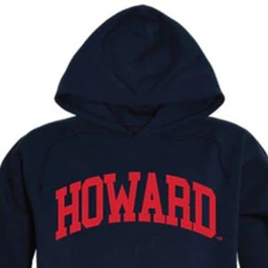 Howard เสื้อฮู้ดมหาวิทยาลัยกำหนดเองเสื้อสเวตเตอร์ผ้าฝ้าย100% ส่วนตัวพิมพ์ลายหน้าจอทอลายปักดีไซน์มีซับใน - Product Image 4