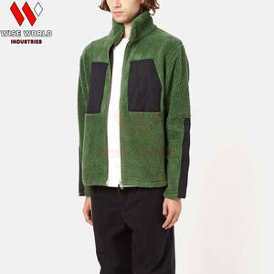 Chaqueta Sherpa para Hombre, Venta Caliente, Logotipo Personalizado, con Capucha, Informal, Abrigada para Invierno, Talla Grande, Profesional, con Parches de Camuflaje - Product Image 3