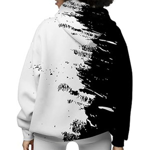 เสื้อฮู้ดผ้าฟลีซผ้าฝ้าย100% สำหรับผู้ชายเสื้อแบบไม่มีซับในอบอุ่นมีสไตล์ผ้าถักใส่สบายสำหรับฤดูหนาว - Product Image 6