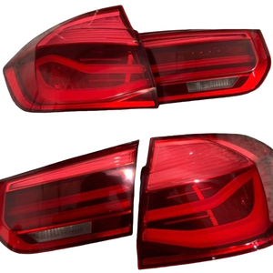Conjunto de Luces Traseras LED con Lente Roja para <span class=keywords><strong>BMW</strong></span> Serie 3 F30 F35 320i 328i 335i LCI 2015 2016 <span class=keywords><strong>2017</strong></span> 2018 2019 para Luces Traseras <span class=keywords><strong>BMW</strong></span> F30 - Product Image 2