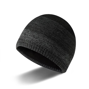 2025 New Fashion Streetwear Wool <b>Beanie</b> Custom Knit <b>Beanie</b> Unique Style Jacquard Comfortable Cap Breathable Solid Colour - Product Image 4