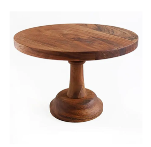 แท่นวางเค้กไม้แนวชนบทอุปกรณ์อบเค้กไม้และอุปกรณ์ตกแต่งห้องครัว - Product Image 3