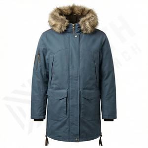 Vestes d'hiver chaudes et isolées thermiquement pour hommes, style décontracté, coupe slim, avec poche zippée, de haute qualité, à capuche, coupe-vent, vêtements de neige - Product Image 1