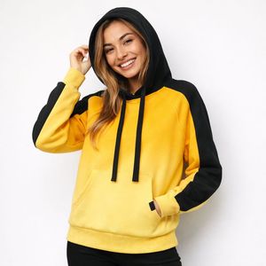 Sudaderas con Capucha para Mujer de Primera Calidad, Colores Propios, Talla, Impresión de Logotipo, Manga Raglán, Sudaderas con Capucha Personalizadas al por Mayor - Product Image 1