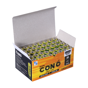 Pile sèche au carbone-zinc R6 AA pour l'électronique grand public, commandes en gros - Product Image 5