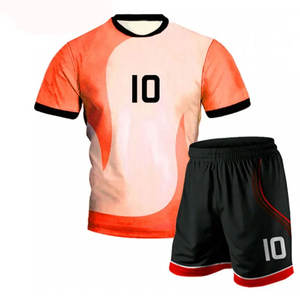 Volleyball Uniform Men's Polyester Wholesale Digital Printing Custom Volleyball Set All Size Custom Print Volleyball Uniform - Product Image 3