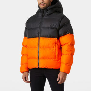 Personnalisation exceptionnelle de haute qualité Veste d'hiver bouffante brillante Rembourrage chaud Bomber à bulles en gros pour hommes - Product Image 1