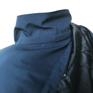 Veste Softshell décontractée en toile à col mandarin sportive et enduite, unisexe, doublée de coton matelassé, confortable, coupe-vent - Product Image 6