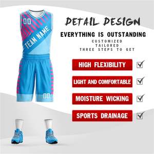 Uniformes de Baloncesto Personalizados con Logotipo y Número del Equipo, Camiseta de Baloncesto al por Mayor - Product Image 4