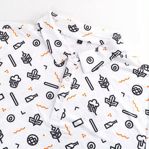 2024 polos de haute qualité 100% coton pour hommes T-shirts de sport en gros Taille personnalisée Sublimation Imprimé polos à quantité minimale de commande bas - Product Image 4