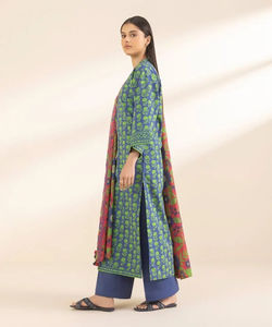 2025 alta calidad bordado completo mujeres césped y algodón vestido conjuntos venta al por mayor fábrica algodón Shalwar Kameez conjunto servicio OEM - Product Image 4