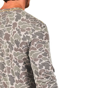 Venta al por mayor mejor venta al por mayor precio barato de manga larga de impresión de sublimación Camo Upf50 + camisas de pesca poliéster Spandex - Product Image 5