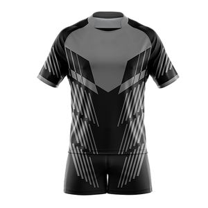 Uniformes de rugby de qualité supérieure Maillots et shorts personnalisés confortables et de premier ordre à bas prix - Product Image 6