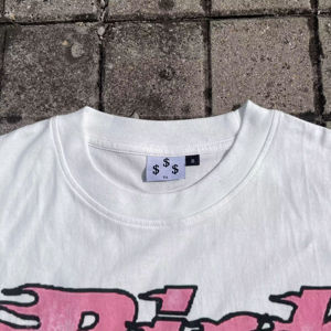 Fabrication en gros 100% coton Vintage surdimensionné t-shirts hommes casual acide lavé coupe et coudre grande taille t-shirts OEM - Product Image 5