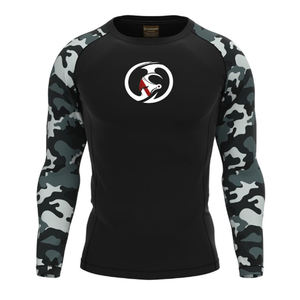 Jiu Jitsu brésilien Rash Guard MMA Sublimé Combat Sports Gym Workout Athlétique Performance Wear Conçu pour les Arts Martiaux - Product Image 5