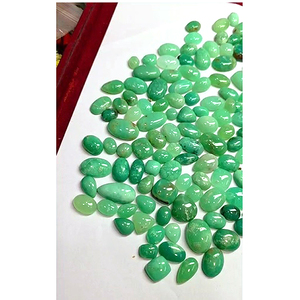 154 piezas de crisoprasa Natural 12mm a 20mm cojín Octágono de pera ovalada cabujón 1280 Cts lote Iroc ventas piedras preciosas cabina US $77 todo - Product Image 4