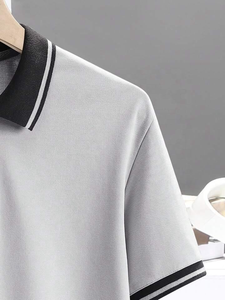 Polo GSM 220 pour hommes, tissu durable, protection UV, adapté à l'extérieur, logo personnalisé - Product Image 5