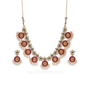 Fashion <b>Women</b> Jewelry <b>Set</b> Trendy <b>Necklace</b> Earrings <b>Set</b> New Design <b>Women</b> Jewelry <b>Set</b> <b>for</b> Party Wear - Product Image 1