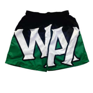 กางเกงขาสั้นออกกำลังกายผ้าไนลอนสำหรับผู้ชายกางเกงขาสั้นสำหรับใส่วิ่งขนาด2-1/2นิ้วแบบซับลิเมชันสีพื้นสำหรับใส่ไปยิมกางเกงวิ่ง - Product Image 4