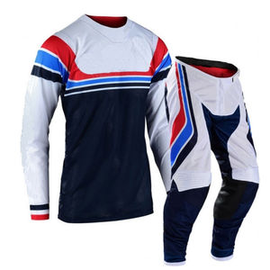 Conjunto de Motocross Dynamic Ride, Diseño Impreso Resistente al Viento, Gran Durabilidad, Transpirable, Cómodo, Alta Movilidad para Carreras Competitivas - Product Image 2