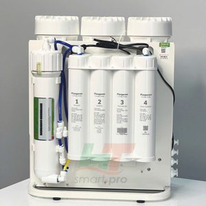 ระบบกรองน้ำระบบรีเวิร์สออสโมซิส9ขั้นตอนพร้อมเฟรม100 GPD อัตราการไหลสำหรับทำน้ำให้บริสุทธิ์สำหรับบ้านและโรงแรม - Product Image 3