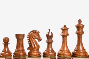 Piezas de Ajedrez Staunton Hechas a Mano, Madera de Sheesham, Boj, Rey de 3.9 cm, Diseño Artesanal de Caballero - Product Image 5