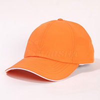 Nueva Gorra de Béisbol de Color Sólido Teñido Liso, Personalizada, Transpirable e Impermeable, 100% Algodón, 6 Paneles, con su Propio Logotipo