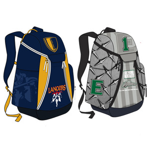 Mochila deportiva Unisex con diseño de logotipo personalizado grande, bolsa de viaje impermeable de alta calidad para Fitness, cremallera antirrobo, forro de poliéster - Product Image 1