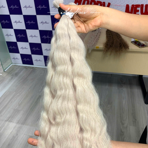 Extensiones de Cabello Humano 100% Real de Primera Calidad, Venta al por Mayor, Envío Rápido, MOQ 24 Pulgadas, Precio de Fábrica para Revendedores - Product Image 1