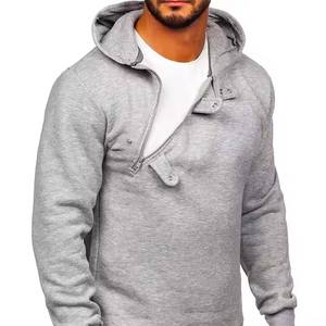 เสื้อฮู้ดผ้าคอตตอนขนแกะแบบไม่มีสายหนังมีฮู้ดสำหรับทั้งชายและหญิงเสื้อ2025โลโก้ออกแบบได้ตามต้องการ - Product Image 4