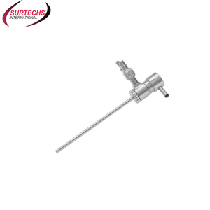 Gaine d'opération manuelle en acier Surtechs pour ensemble d'arthroscopie avec 1 robinet rotatif 3.2mm Instruments chirurgicaux orthopédiques - Product Image 2
