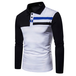 Golf de hombre con logotipo personalizado de la mejor calidad para Polos, Camisetas de manga corta de talla grande de gran tamaño, uniforme de trabajo con panel de cuello vuelto - Product Image 3