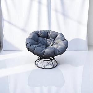 Modern Design Poly Rattan Swivel <b>Chair</b> with Cushion Fast Delivery Garden <b>Swing</b> <b>Chair</b> for <b>Outdoor</b> Furniture for Patio <b>Swings</b> - Product Image 1