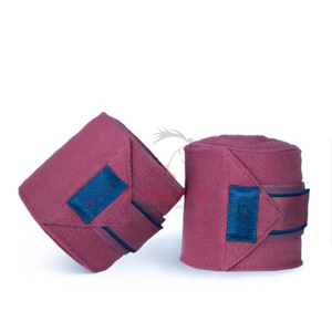 Envolturas de polo de caballo de lana transpirable, vendaje elástico fuerte para entrenamiento, ejercicio y prevención de lesiones, envolturas/vendajes de polo de caballo - Product Image 1