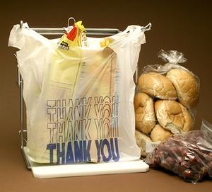 เสื้อยืดถุงพลาสติก HDPE พิมพ์ลายเองขอบคุณ - Product Image 5