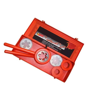Vente en gros de taraudeuses à tuyaux en PVC de haute qualité pour l'industrie et le bricolage, personnalisables avec OEM et ODM, outil manuel avec logo personnalisé