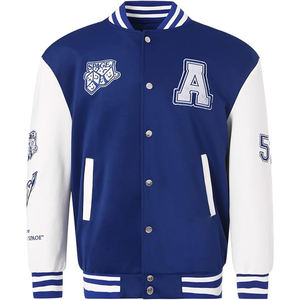 HOOD CREW Mens Casual Sports Varsity Jacket Moda con capucha Letterman Chaquetas - Product Image 1