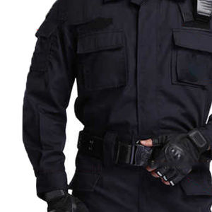 Uniformes de guardia de seguridad personalizados de alta calidad unisex, superventas, trajes de guardia de manga corta - Product Image 4