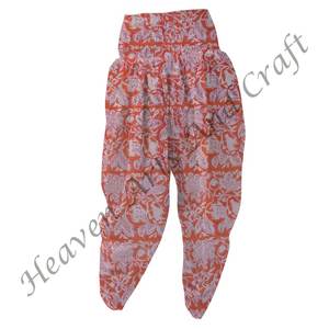 Handmade Cotton Floral Print Pajama For <b>Women</b> Soft & Comfortable Block Print Sleep Wear Casual Style For Autumn & Spring - Product Image 3