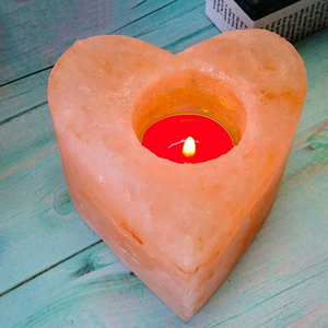 โคมไฟเชิงเทียนหินหิมาลัยสไตล์รักเป็นมิตรต่อสิ่งแวดล้อมทำด้วยมือโคมไฟงานฝีมือธรรมชาติสำหรับตกแต่งบ้าน - Product Image 6