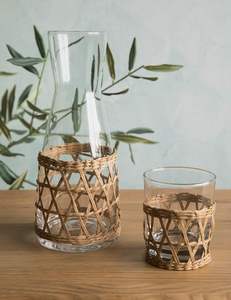 Elegant Rattan and Iron <b>Planter</b> <b>Pot</b> Display Rack for Home Indoor and Outdoor Use Floor Usage Plant Stand for Planting - Product Image 3