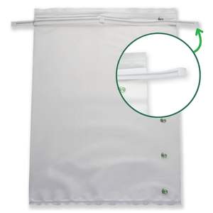 Biodegradable Heavy-Duty Large format <b>Sterile</b> Sample Bag, Tough Closure, leakproof and airtight, <b>Lab</b> Supplies_EDL41524E - Product Image 2