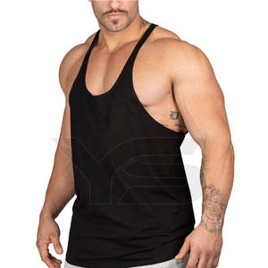 เสื้อกล้ามแห้งเร็วเสื้อกั๊กโลโก้แบบลำลองสำหรับใส่เล่นกีฬาวิ่งออกกำลังกายแบบถักทอ - Product Image 3