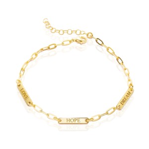 Three <b>Charm</b> Design Plain Rectangle Shape <b>Charm</b> Bracelet Turkish Handcrafted Wholesale 925 Sterling Silver Jewelry - Product Image 1